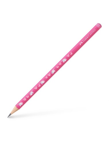 Harilik pliiats Faber-Castell Unicorn HB roosa
