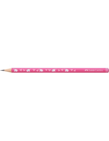 Harilik pliiats Faber-Castell Unicorn HB roosa
