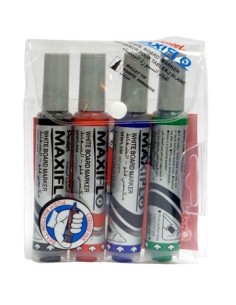 Whiteboard marker Pentel Maxiflo 4-colors (P)