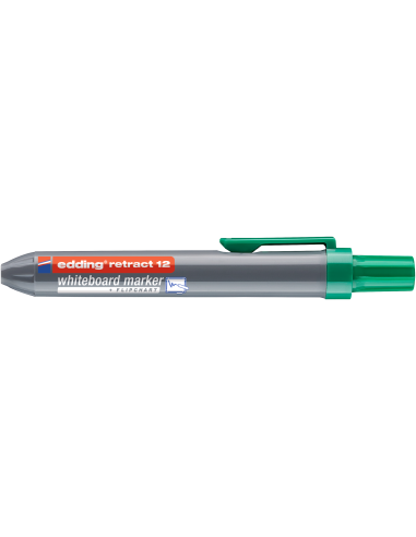 edding retract 12 whiteboard marker green