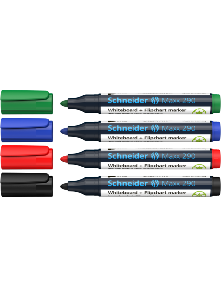 Boardmarker Maxx 290 assorted Wallet 4 pieces