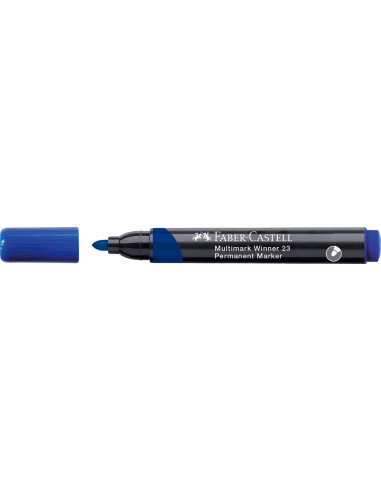Faber-Castell Multimark Winner 23 permanent marker, round tip, blue