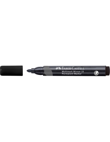Faber-Castell Multimark Winner 23 permanent marker, round tip, black