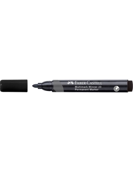 Faber-Castell Multimark Winner 23 permanent marker, round tip, black
