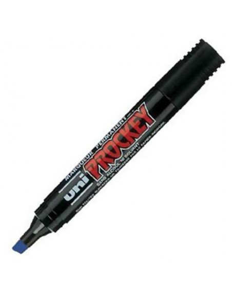 *Marker Uni Prockey PM126 chisel tip, blue (O)