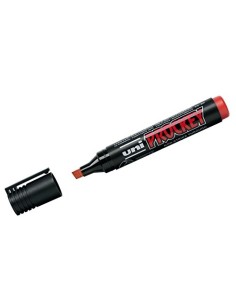 *Marker Uni Prockey PM126 chisel tip, red (O)