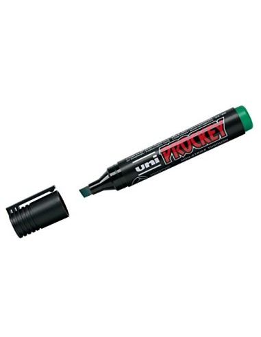 *Marker Uni Prockey PM126 chisel tip, green (O)