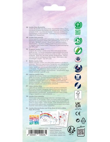 Col.pencil Jumbo Grip 8+2 pcs box