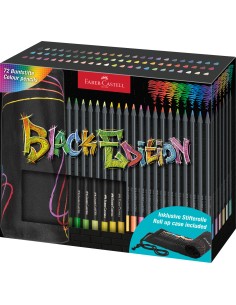 Black Edition colour pencil roll