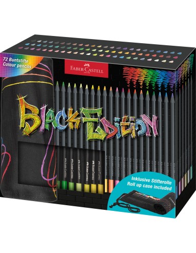 Black Edition colour pencil roll