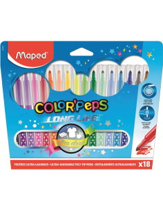 Viltpliiatsid Color´Peps  18 värvi ,pestavad