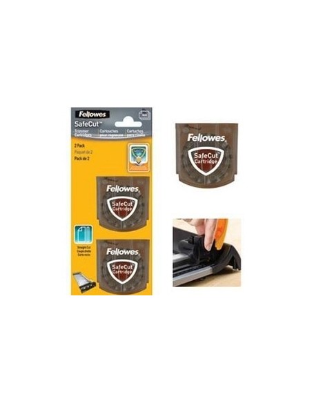 Varuterad trimmerile Fellowes SafeCut, sirge, 2tk/pk