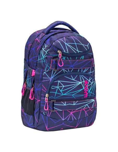 Backpack Belmil 338-72/A Purple Stripes