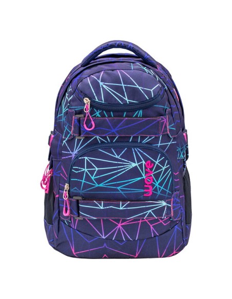 Seljakott Wave 338-72/A Purple Stripes