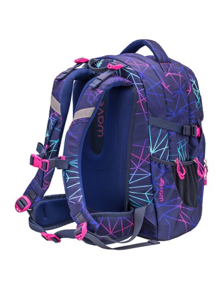 Seljakott Wave 338-72/A Purple Stripes