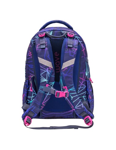 Seljakott Wave 338-72/A Purple Stripes