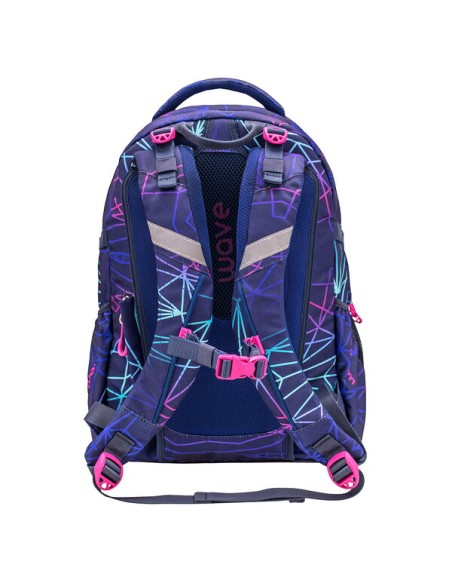 Backpack Belmil 338-72/A Purple Stripes