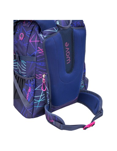 Backpack Belmil 338-72/A Purple Stripes