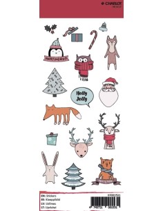 Labels Charlot (Christmas in Forest)