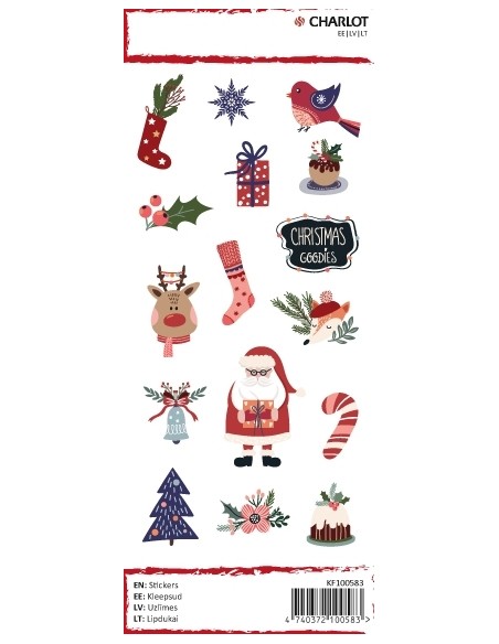 Labels Charlot (Christmas 4)