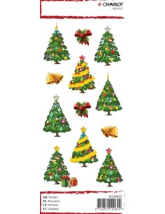Labels Charlot (Christmas trees)