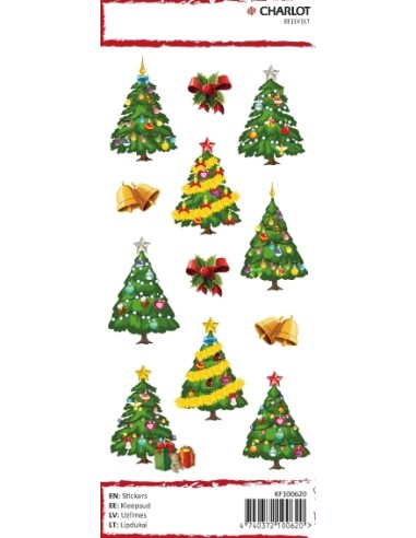Labels Charlot (Christmas trees)