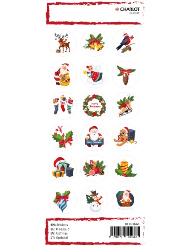 Labels Charlot (Ho Ho Christmas)
