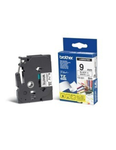 Label Brother TZe-221 9mm x 8m black on white