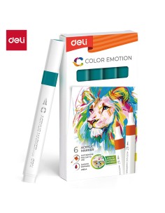Akrüülmarker DELI 35 peacock green