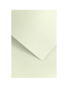 Decorative card paper Ryps cream 20 pcs/box 240g/m2