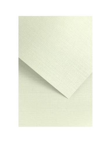 Decorative card paper Ryps cream 20 pcs/box 240g/m2