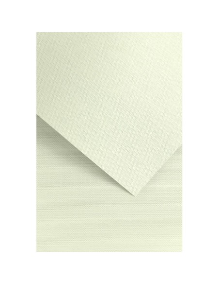 Decorative card paper Ryps cream 20 pcs/box 240g/m2