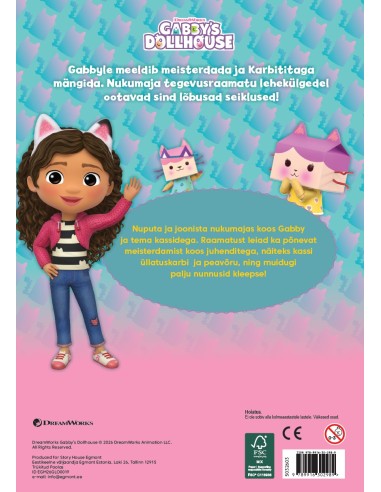Gabby Nukumaja. Nukumaja tegevusraamat