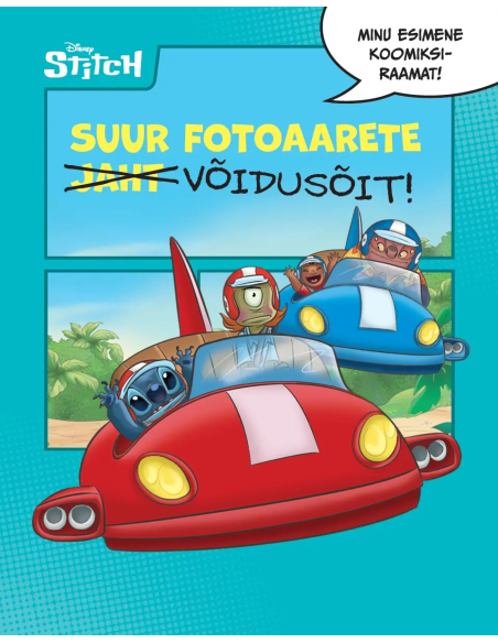Stitch. Suur fotoaarete võidusõit. Minu esimene koomiksiraamat