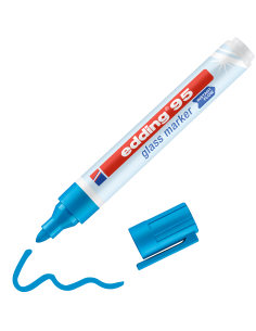 e-95 glass marker light blue