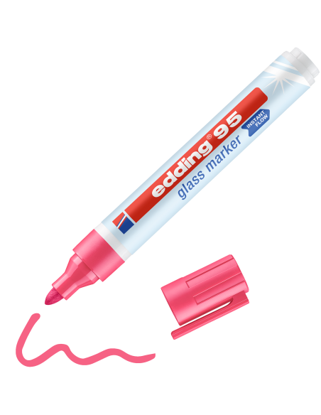 e-95 glass marker pink