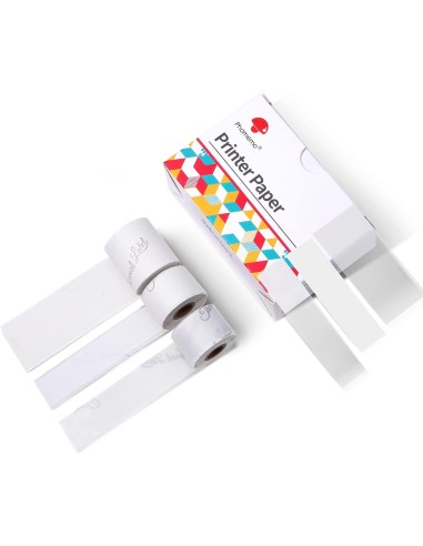 Termoetikett Q22-TRM 53mmx6m must läbipaistval 3tk/pk