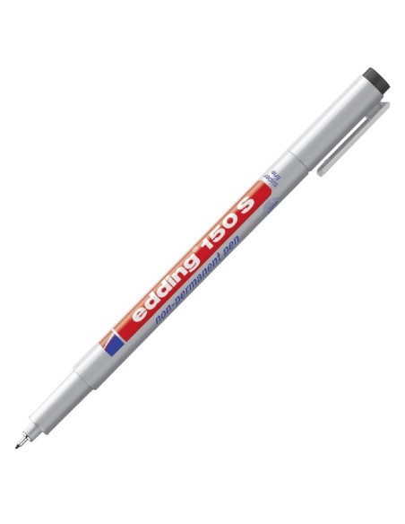 Kilemarker Edding 150S must, 0.3mm mitte permanentne