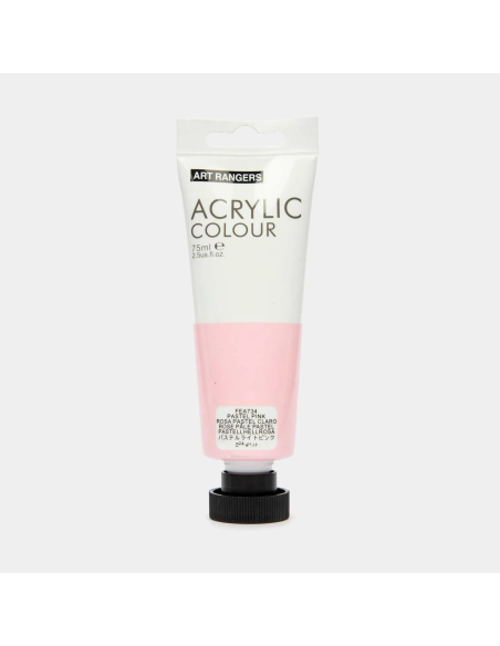 75ml acrylic paint in sing tube craft quality-Pastel Pink