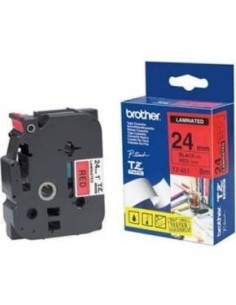 *Label Brother TZe-451 24mm x 8m black on red