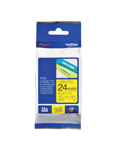 Kleeplint Brother TZe-M951, Matte Silver, Vastupidav Lamineeritud