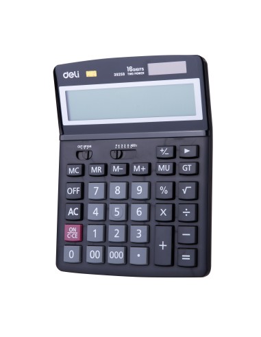 Desktop Calculator Deli Plastic-16 digits Deli