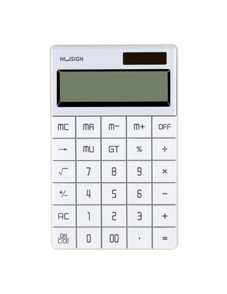 Calculator 165.3×103.2×14.7mm, 12 digits White