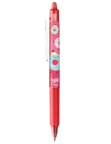 Geelpliiats Pilot Frixion Clicker Fancy Coral pink 0,7 mm kustutav sinine