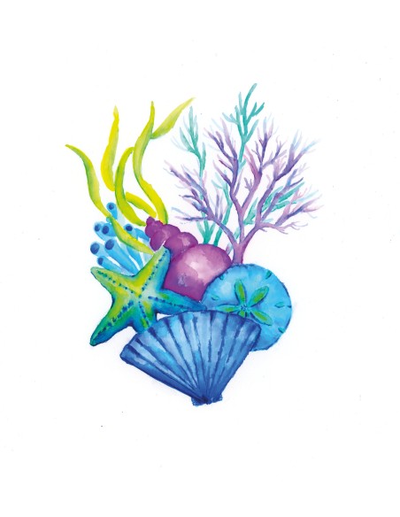 Akvarellimarker Faber-Castell Gofa Aqua 6-värvi fantaasia Pineapple