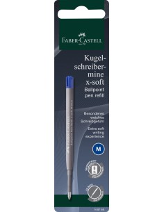 Pastapliiatsi südamik Faber-Castell x-soft sinine M BC