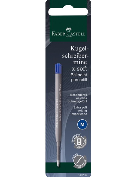Ballpoint pen refill x-soft blue M in BC