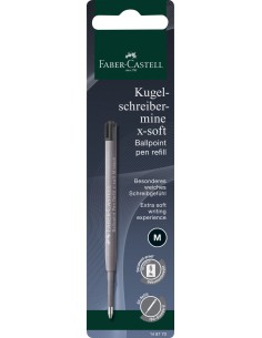 Pastapliiatsi südamik Faber-Castell x-soft must M BC