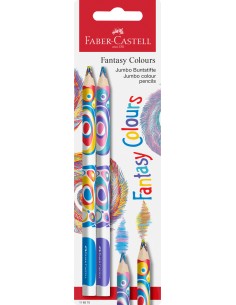 Värvipliiatsid Faber-Castell Jumbo Fantasy Colour 2tk/pk