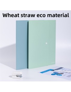 Expanding File DELI A4_8P Green/Blue 2